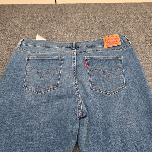 Levi's Classic Bootcut Jeans Women's 16S / 33 x 30 Blue Denim Stretch 39252-0001 - Picture 10 of 10
